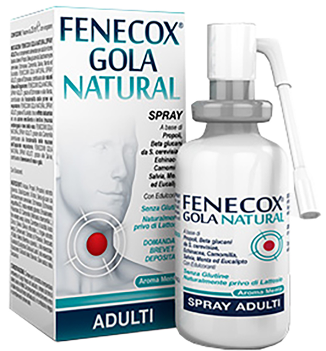 FENECOX GOLA NATURAL SPRAY ADULTI 25 ML - Farmamood