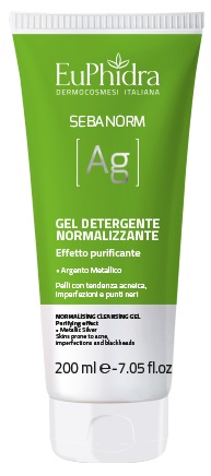 EUPHIDRA SEBANORM AG GEL DETERGENTE 200 ML - Farmamood