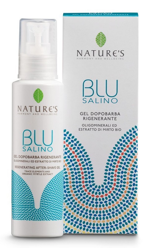 NATURE'S BLU SALINO GEL DOPOBARBA 100 ML - Farmamood