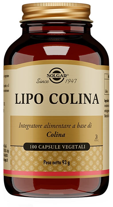 LIPO COLINA 100 CAPSULE VEGETALI - Farmamood