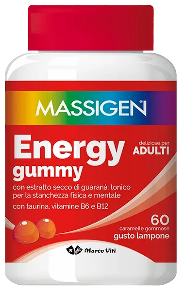 MASSIGEN ENERGY GUMMY 60 CARAMELLE - Farmamood