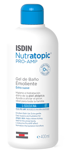 NUTRATOPIC PRO-AMP GEL DETERGENTE 400 ML - Farmamood