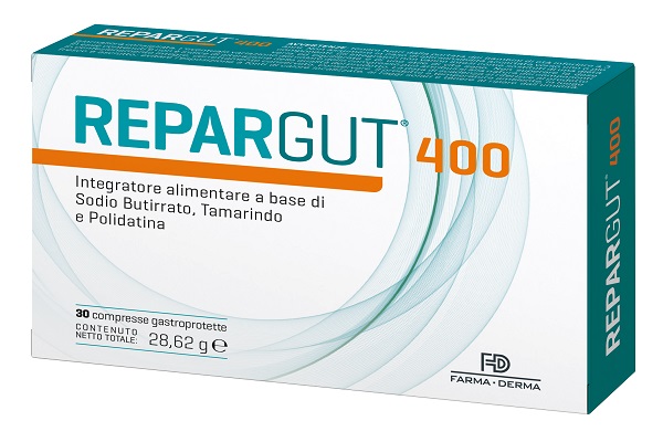 REPARGUT 400 30 COMPRESSE - Farmamood