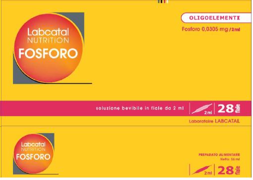 LABCATAL NUTRITION FOSFORO 28 FIALE X 2 ML - Farmamood