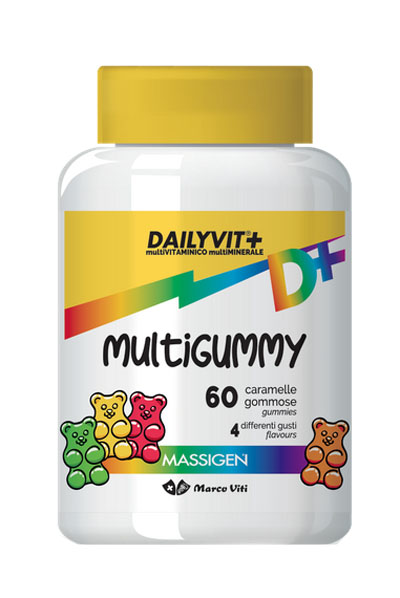 DAILYVIT MULTIGUMMY CARAMELLE GOMMOSE - Farmamood