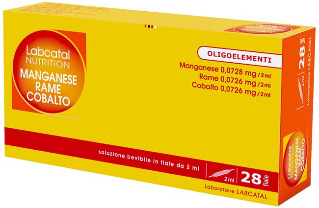 LABCATAL NUTRITION MANGANESE RAME E COBALTO 28 FIALE - Farmamood