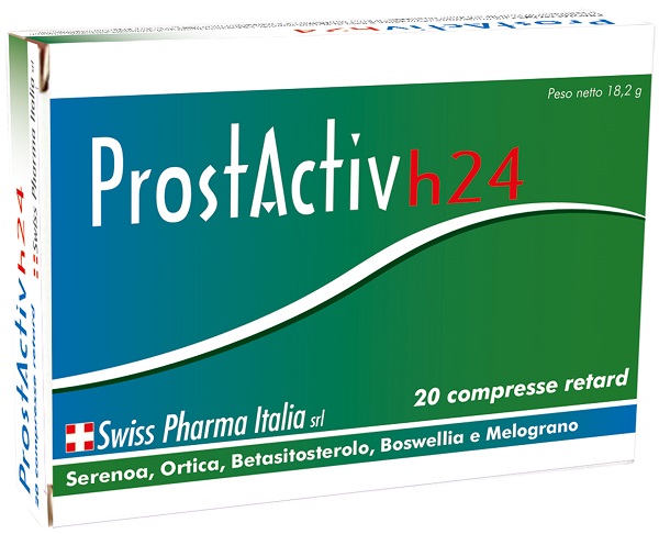 PROSTACTIV H24 20 COMPRESSE RETARD - Farmamood