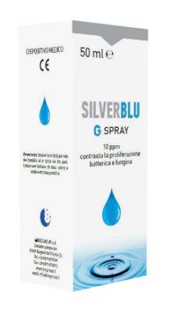 SILVER BLU G SPRAY VIA ORALE CONTRASTA LA PROLIFERAZIONE BATTERICA E FUNGINA 50 ML - Farmamood