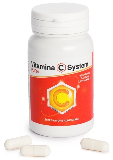 VITAMINA C SYSTEM 60 CAPSULE - Farmamood