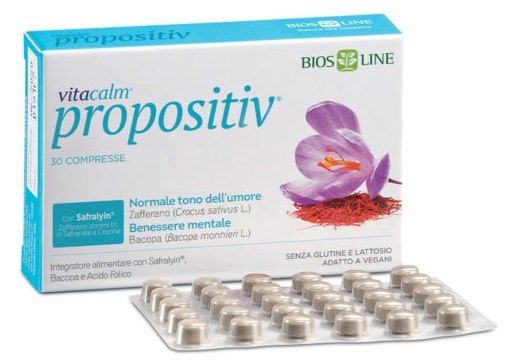 VITACALM PROPOSITIV 30 COMPRESSE - Farmamood