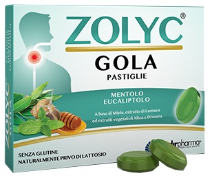 ZOLYC GOLA MENTOLO/EUCALIPTO 36 PASTIGLIE - Farmamood