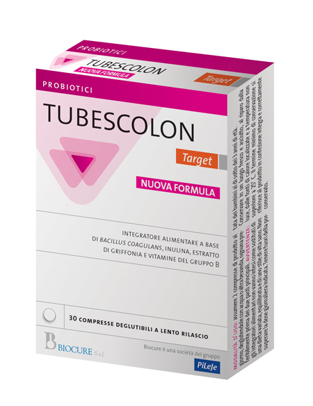 TUBESCOLON TARGET 30 COMPRESSE NUOVA FORMULA - Farmamood