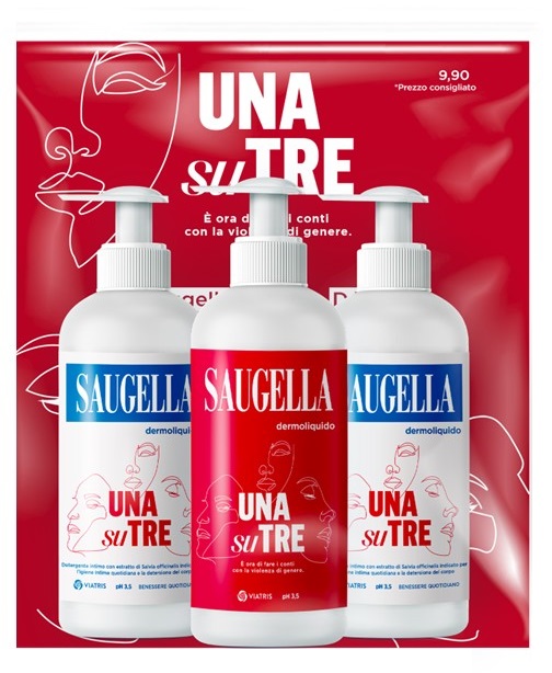 SAUGELLA 1 SU 3 BUNDLE DERMOLIQUIDO 3 X 200 ML - Farmamood