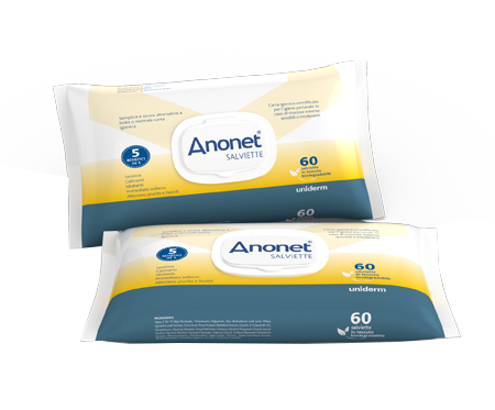 ANONET SALVIETTE 60 PEZZI - Farmamood