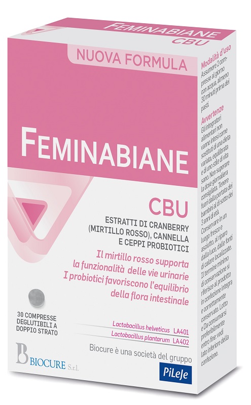 FEMINABIANE CBU 30 COMPRESSE - Farmamood