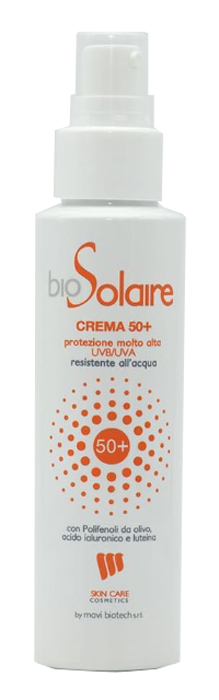 BIOSOLAIRE CREMA 50+ PROTEZIONE MOLTO ALTA 80 ML - Farmamood