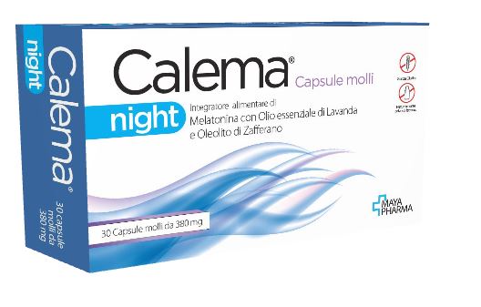 CALEMA NIGHT 30 CAPSULE MOLLI - Farmamood