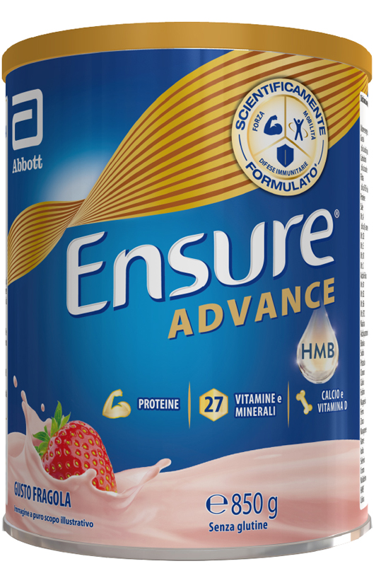 ENSURE ADVANCE FRAGOLA 850 G - Farmamood