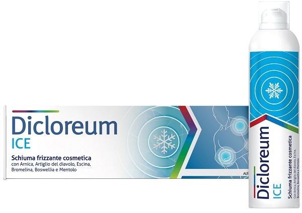 DICLOREUM ICE SCHIUMA FRIZZANTE 150 ML - Farmamood