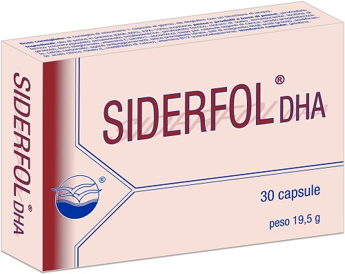 SIDERFOL DHA 30 CAPSULE - Farmamood