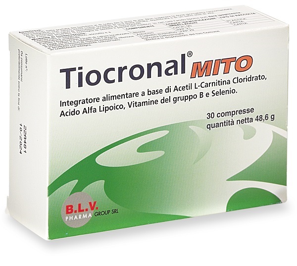 TIOCRONAL MITO 30 COMPRESSE - Farmamood