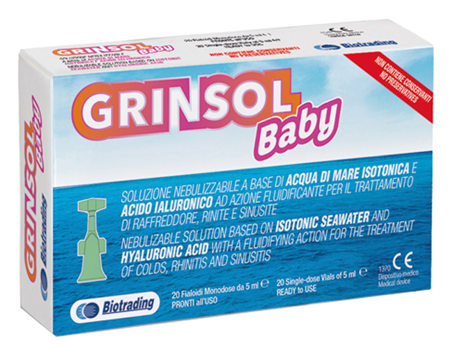 GRINSOL BABY 20 FIALE DA 5 ML - Farmamood