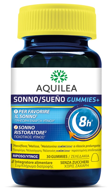 AQUILEA SONNO 30 GUMMIES CON EDULCORANTE - Farmamood