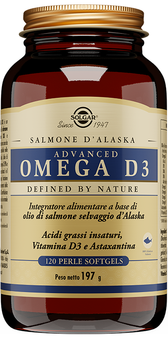 ADVANCED OMEGA D3 120 PERLE SOFTGEL - Farmamood