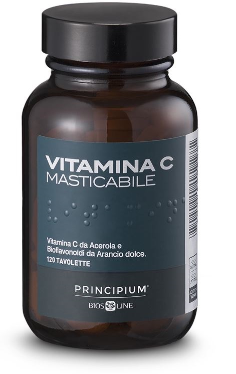 PRINCIPIUM VITAMINA C MASTICABILE 120 TAVOLETTE - Farmamood