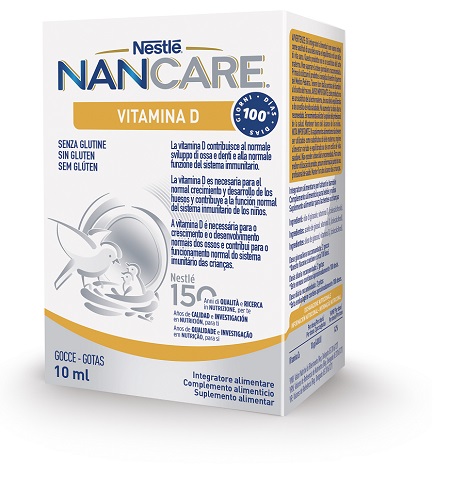NANCARE VITAMINA D GOCCE 10 ML - Farmamood