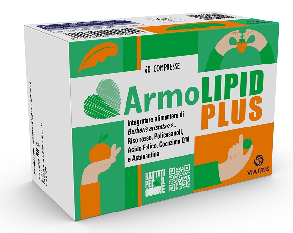 ARMOLIPID PLUS 60 COMPRESSE EDIZIONE LIMITATA BATTITI PER IL CUORE 2024 - Farmamood