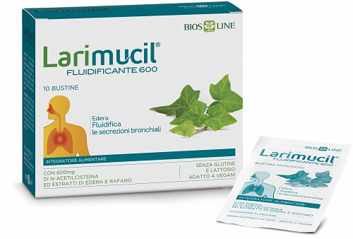 LARIMUCIL FLUIDIFICANTE 600 10 BUSTINE - Farmamood