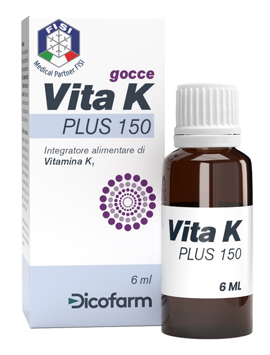VITA K PLUS PLUS 150 GOCCE 6 ML - Farmamood