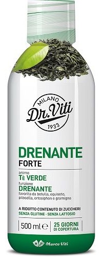 DR VITI DRENANTE FORTE TE VERDE 500 ML SENZA ZUCCHERI - Farmamood