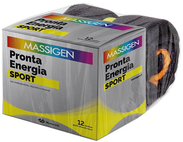 MASSIGEN PRONTA ENERGIA 12 BUSTINE + TELO MARE - Farmamood