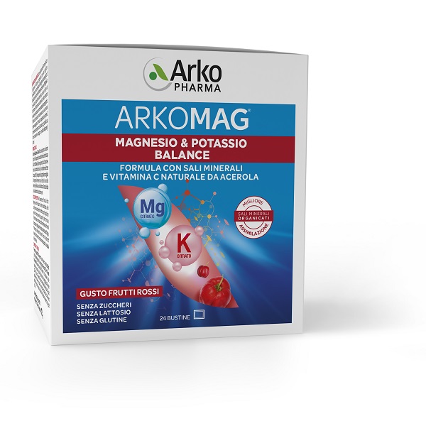 ARKOMAG MAGNESIO & POTASSIO BALANCE 24 BUSTINE - Farmamood