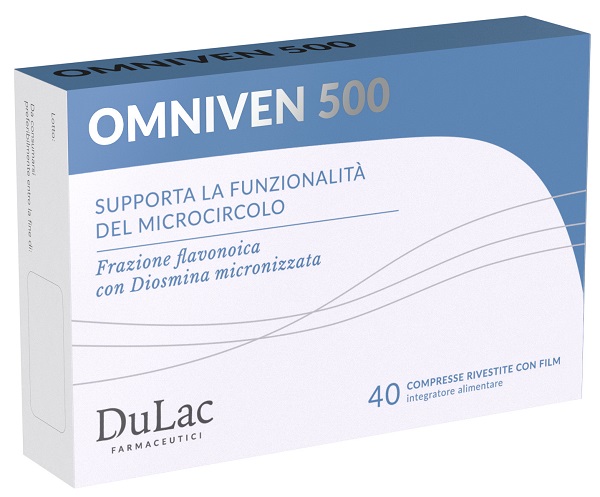 OMNIVEN 500 40 COMPRESSE - Farmamood
