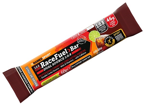 RACE FUEL BAR COLA LIME BARRETTA 60 G - Farmamood