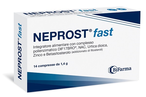 NEPROST FAST 14 COMPRESSE - Farmamood