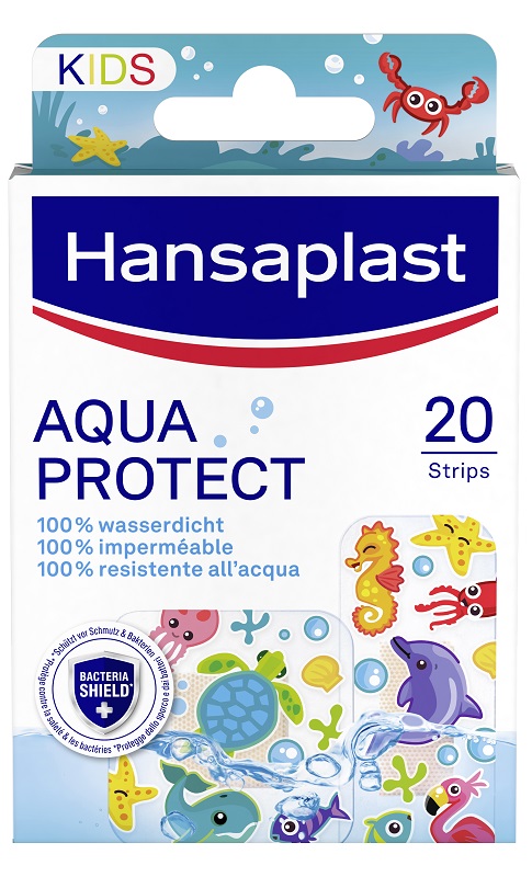 CEROTTO HANSAPLAST AQUA PROTECT KIDS 20 PEZZI - Farmamood