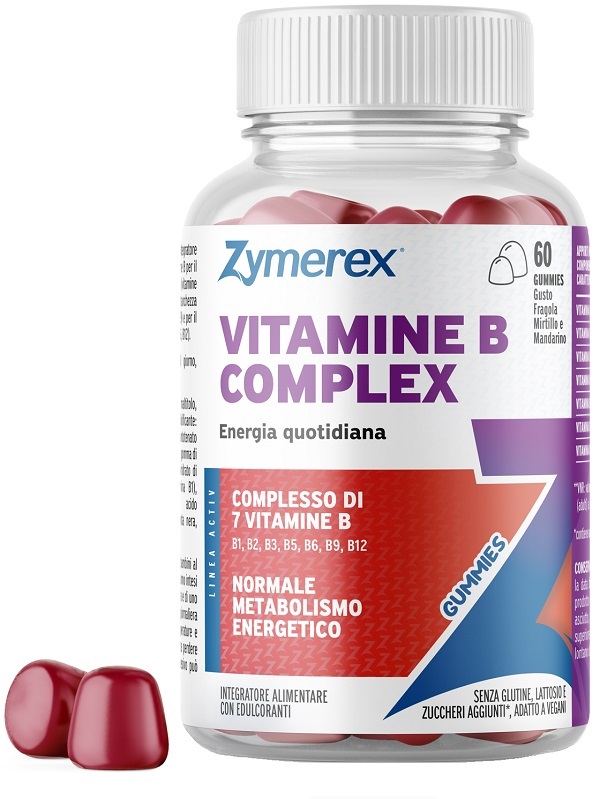 ZYMEREX VITAMINE B COMPLEX 60 GUMMIES - Farmamood