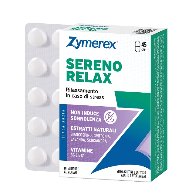 ZYMEREX SERENO RELAX 45 COMPRESSE - Farmamood