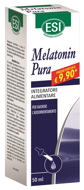ESI MELATONIN PURA GOCCE OFFERTA 50 ML - Farmamood