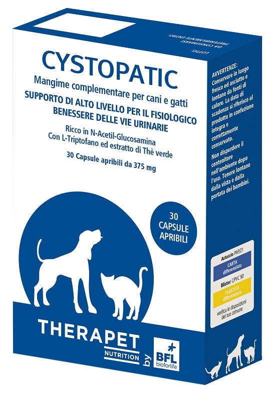 CYSTOPATIC THERAPET 30 CAPSULE - Farmamood