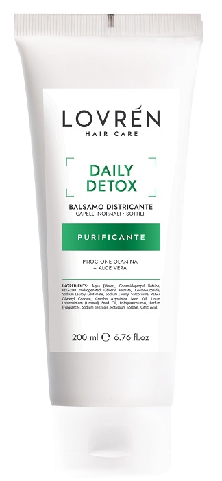 LOVREN HAIR CARE DAILY DETOX BALSAMO DISTRICANTE 200 ML - Farmamood