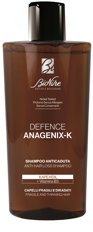 DEFENCE ANAGENIX K SHAMPOO ANTICADUTA 200 ML - Farmamood