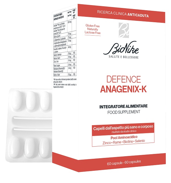 DEFENCE ANAGENIX K INTEGRATORE ALIMENTARE 60 CAPSULE - Farmamood