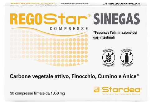 REGOSTAR SINEGAS 30 COMPRESSE FILMATE - Farmamood