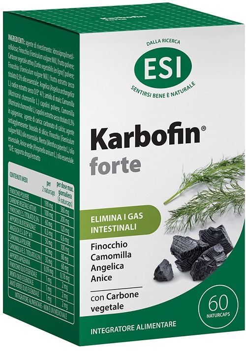 ESI KARBOFIN FORTE 60 NATURCAPS - Farmamood