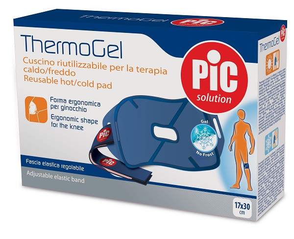 THERMOGEL GINOCCHIO FASCIA 17X30 CM ITC - Farmamood